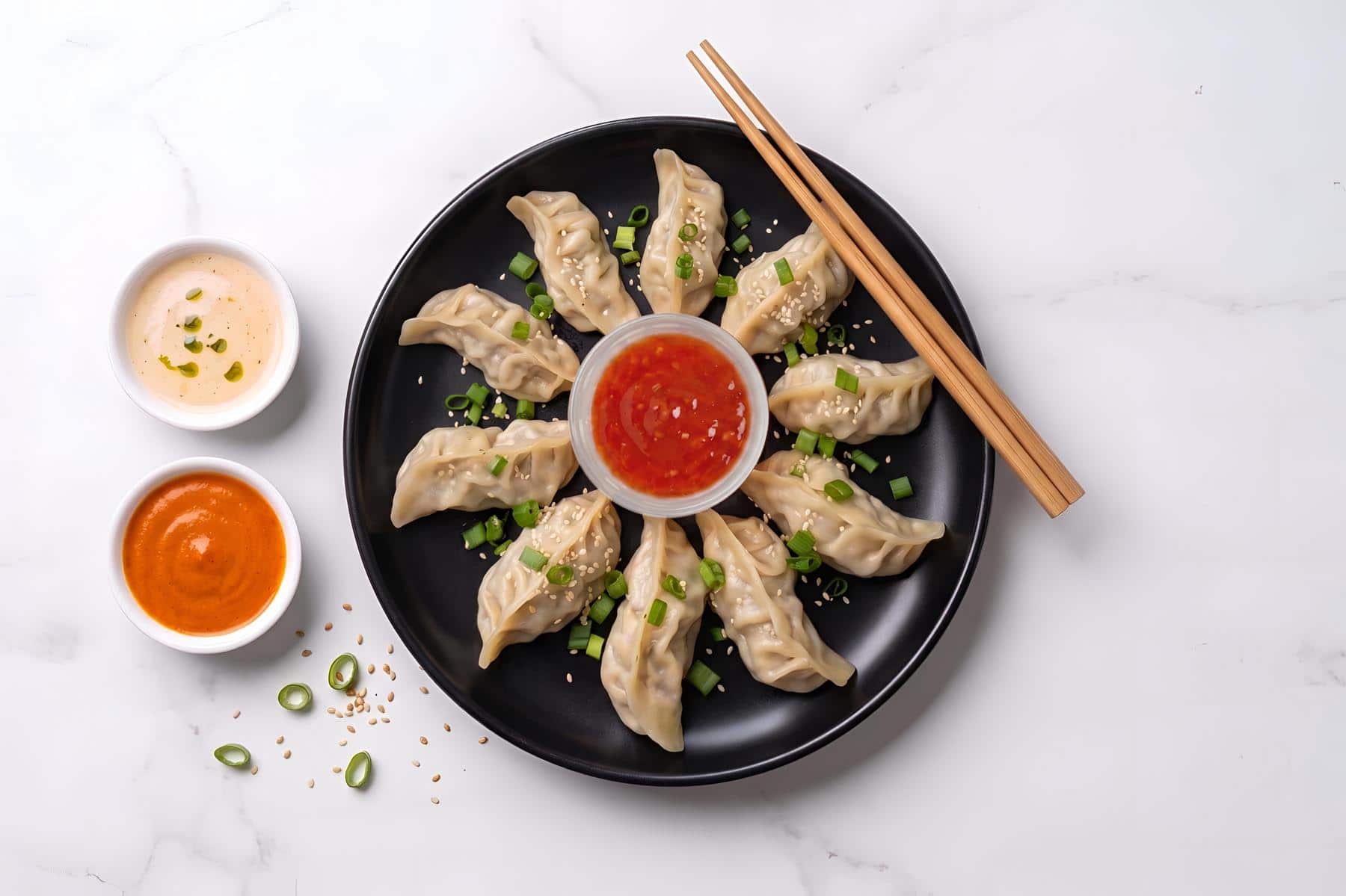 Classic Chicken Steamed Momos [10 Pieces]