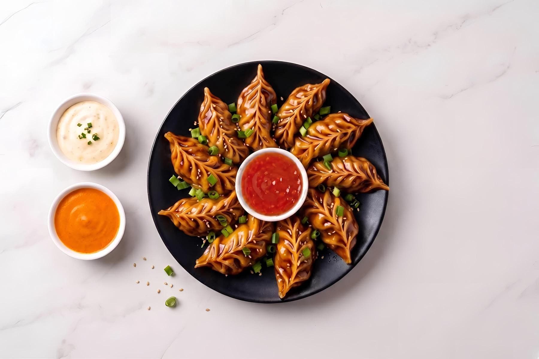 Classic Paneer [Korean Dunked] Momo [10 Pieces]