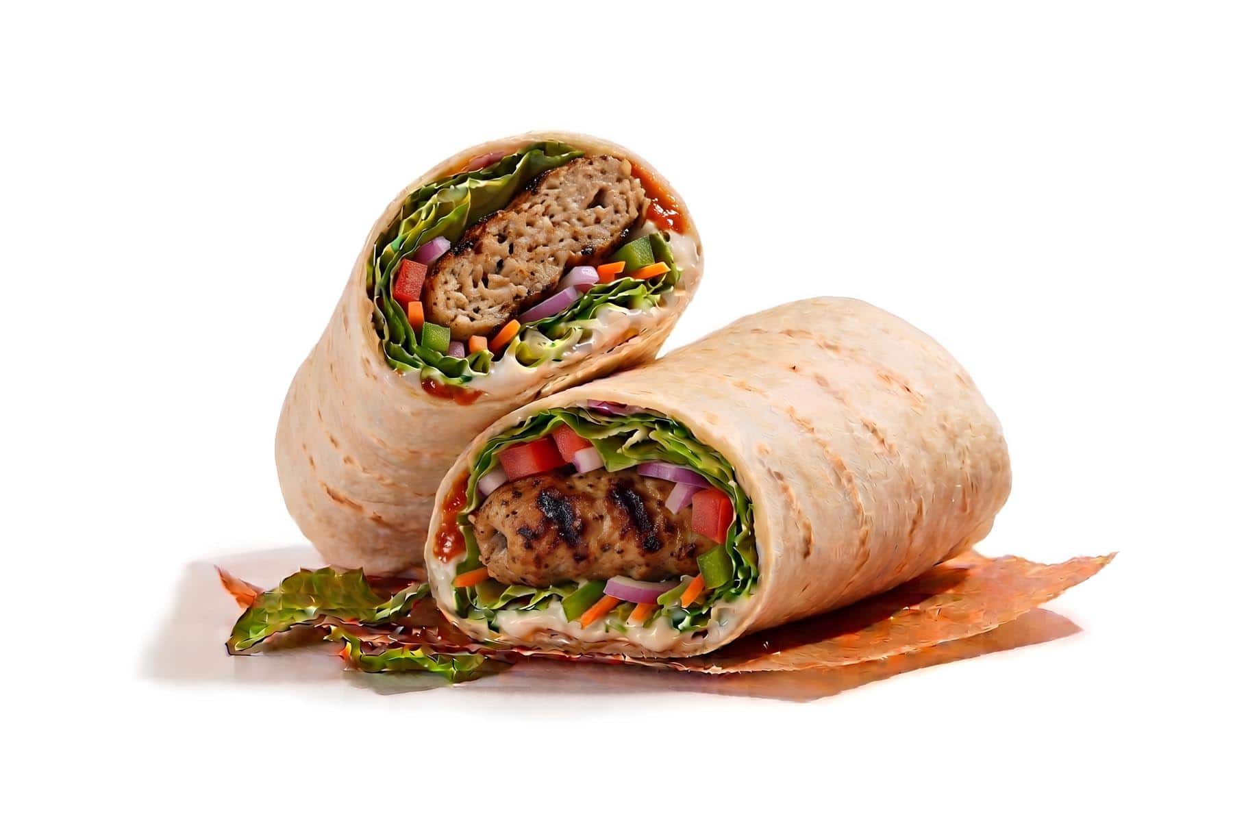 Classic Chicken Kebab Wrap