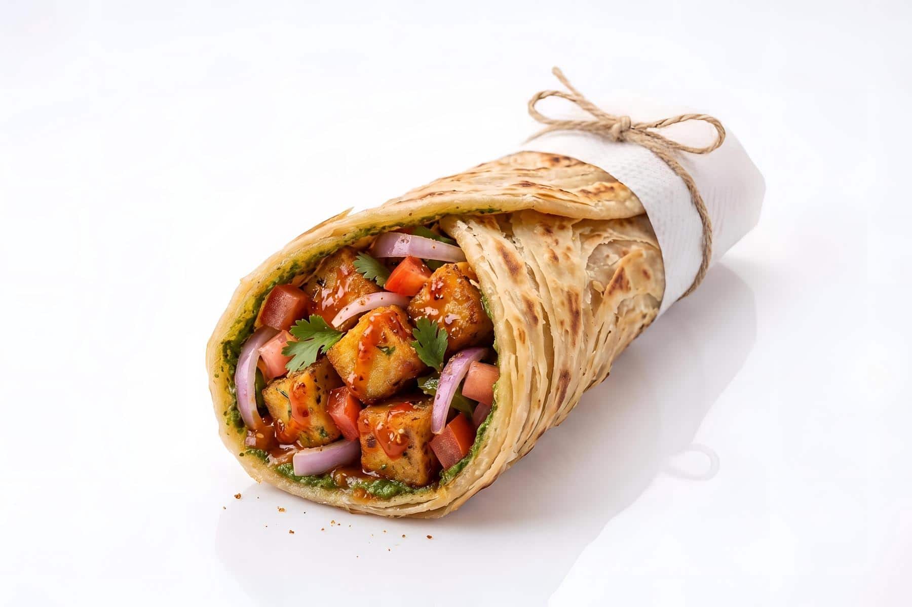 Classic HerbChilli Kathi Roll