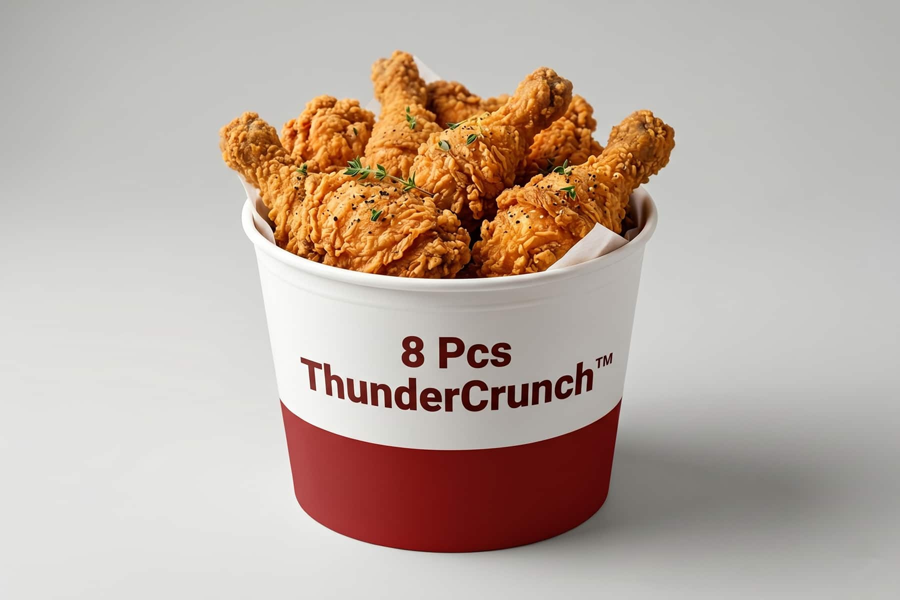 ThunderCrunch Chicken – 8 Pcs Bucket