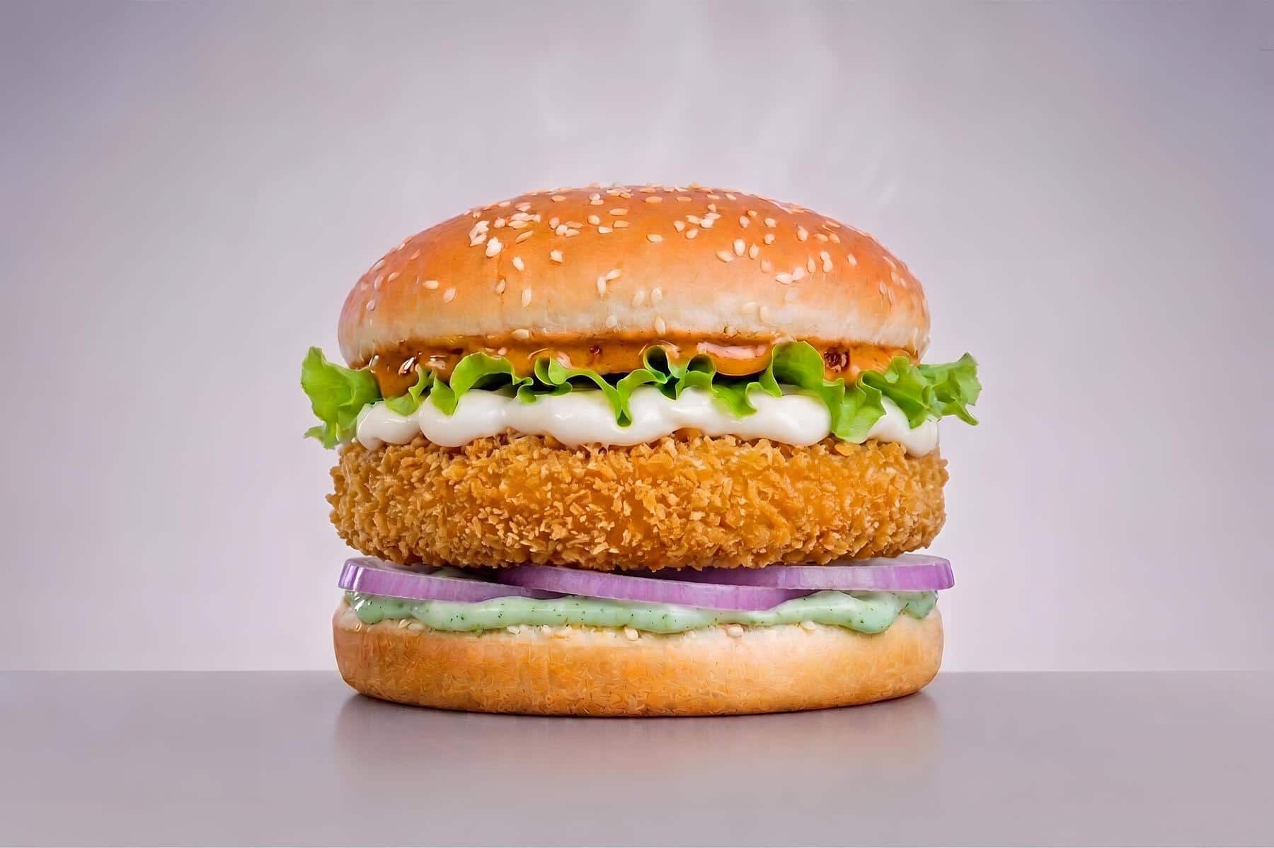 Classic VegCrunch Burger