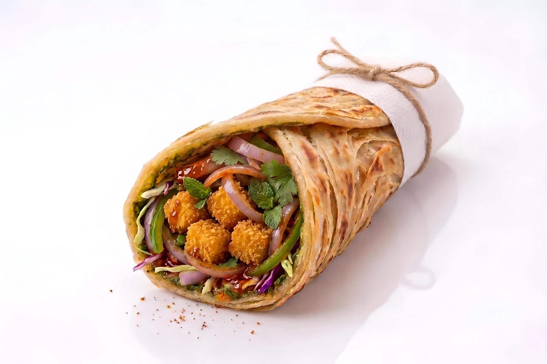 Classic PaneerCrunch Kathi Roll