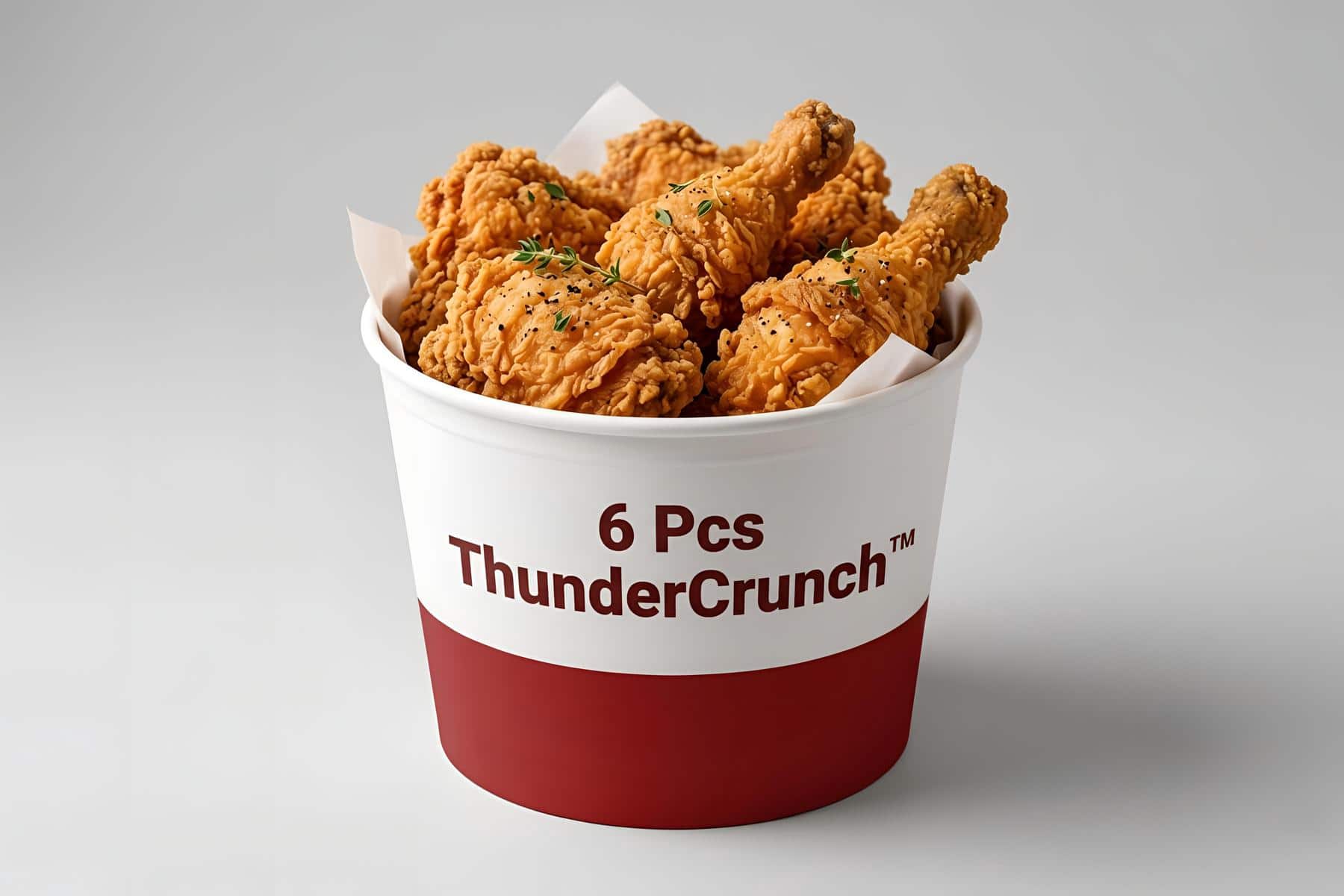 ThunderCrunch Chicken – 6 Pcs Bucket